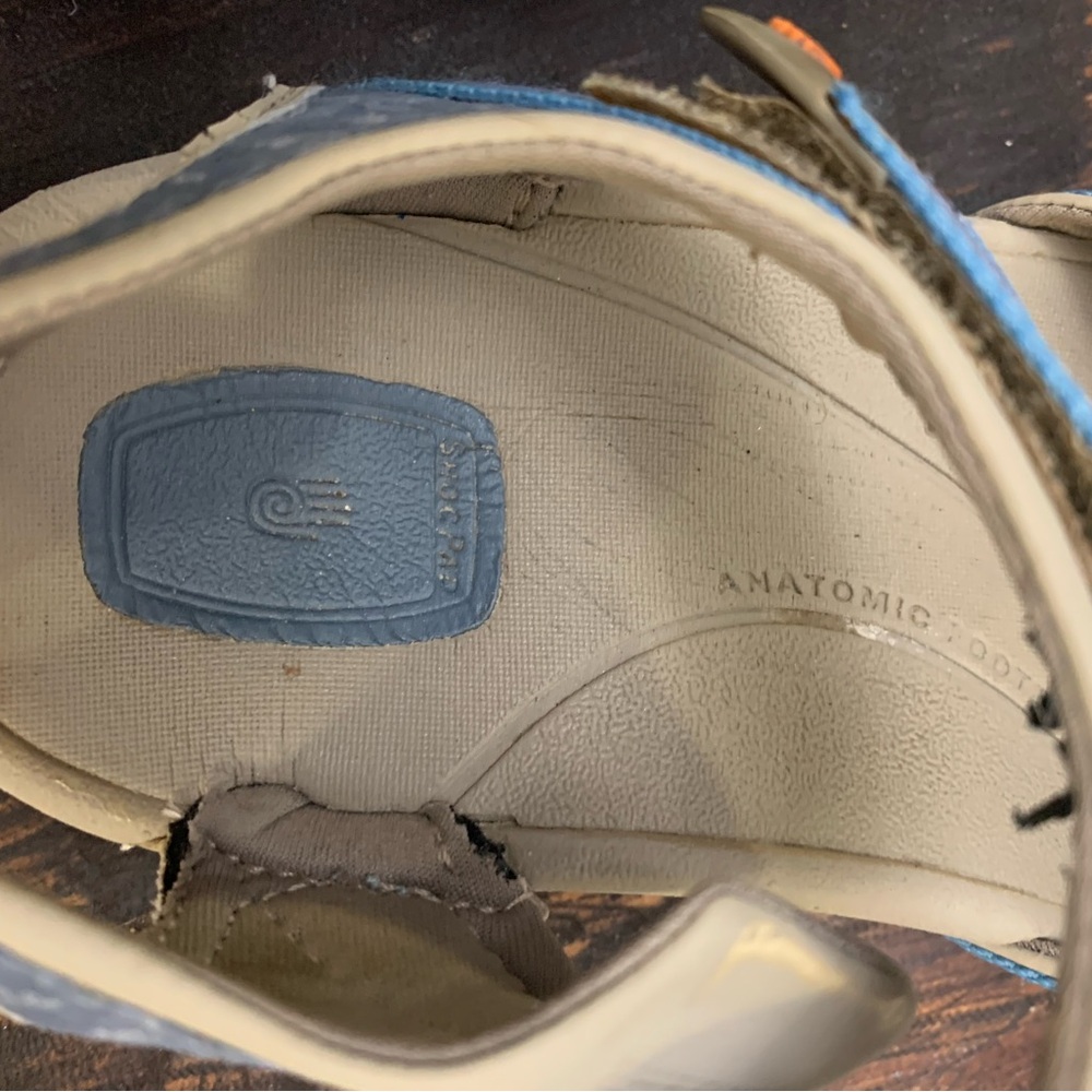 Teva Sandals in Blue and Cream - Picture 6 of 6